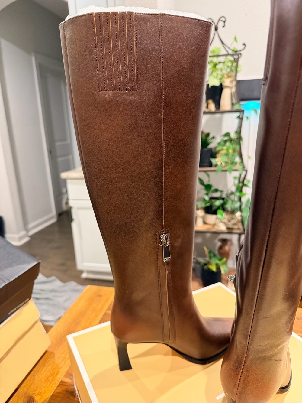 Michael Kors Dark Brown Over-the-Knee Boots - Picture 6 of 8